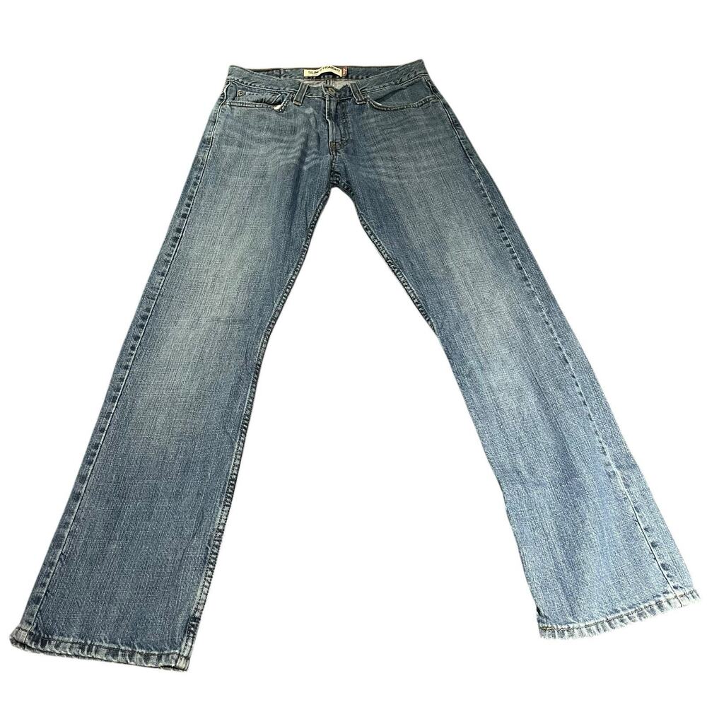 Levi's 514 Men's W31 x L32 light washed blue straight leg denim jeans